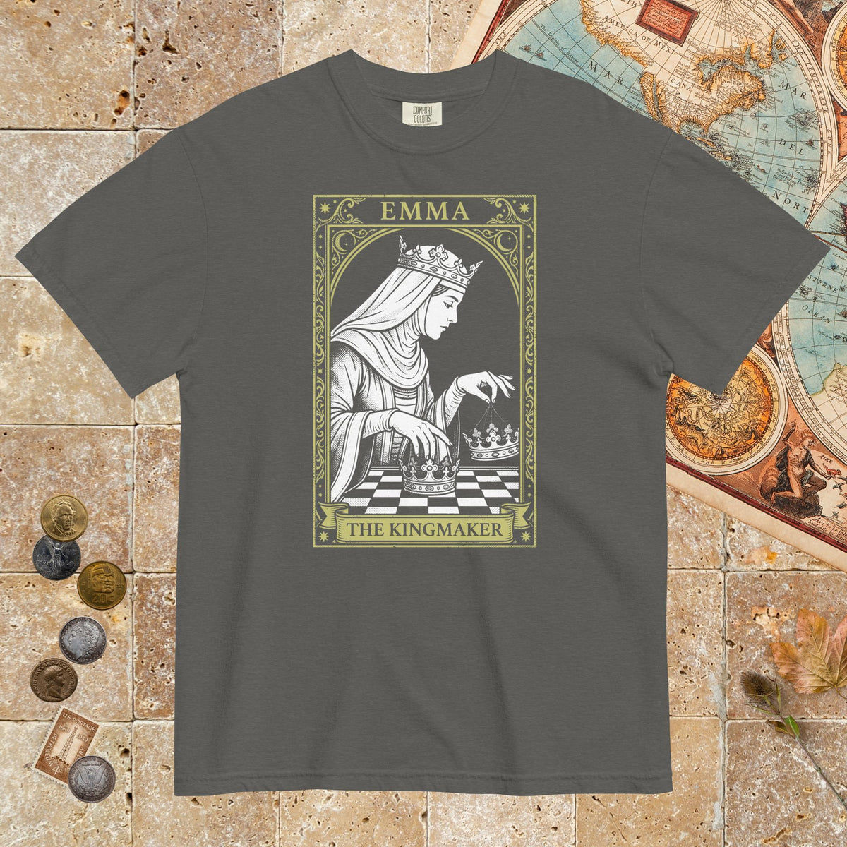 Pepper Emma of Normandy The Kingmaker - Premium Tee - history buff gift by HistoHead