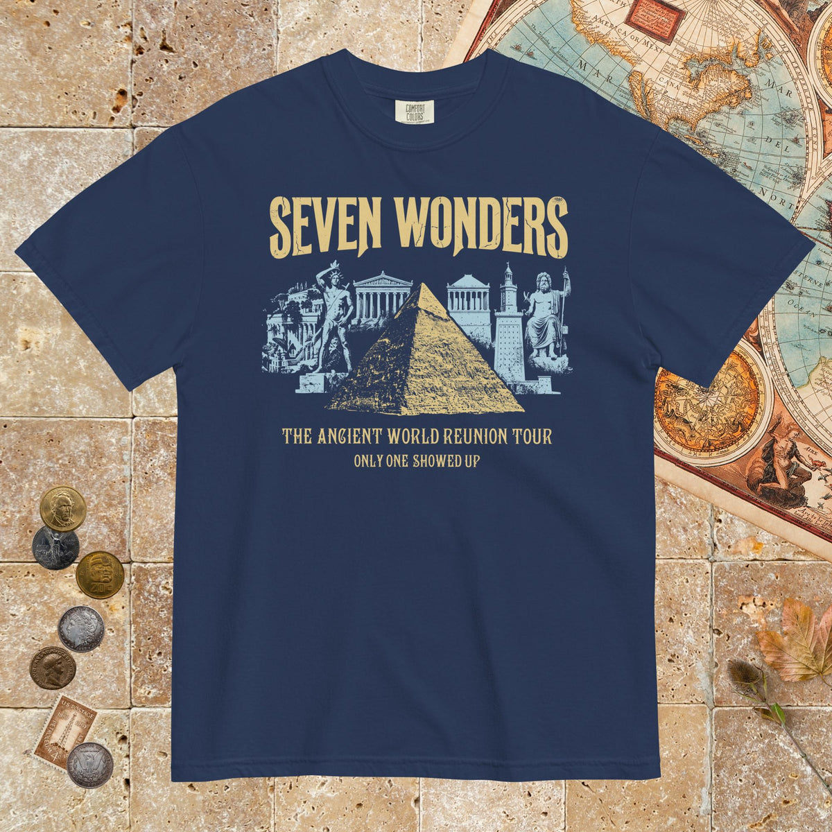 True Navy Seven Wonders Reunion Tour - Premium Tee - history buff gift by HistoHead