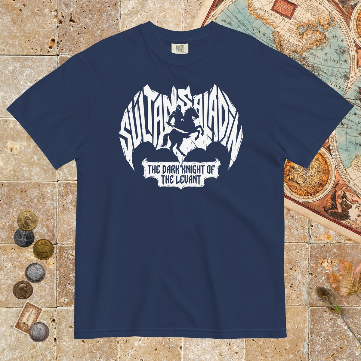 True Navy Saladin Dark Knight - Premium Tee - history buff gift by HistoHead