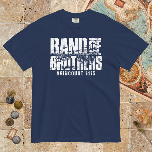 True Navy Band of Brothers Agincourt 1415 - Premium Tee - history buff gift by HistoHead