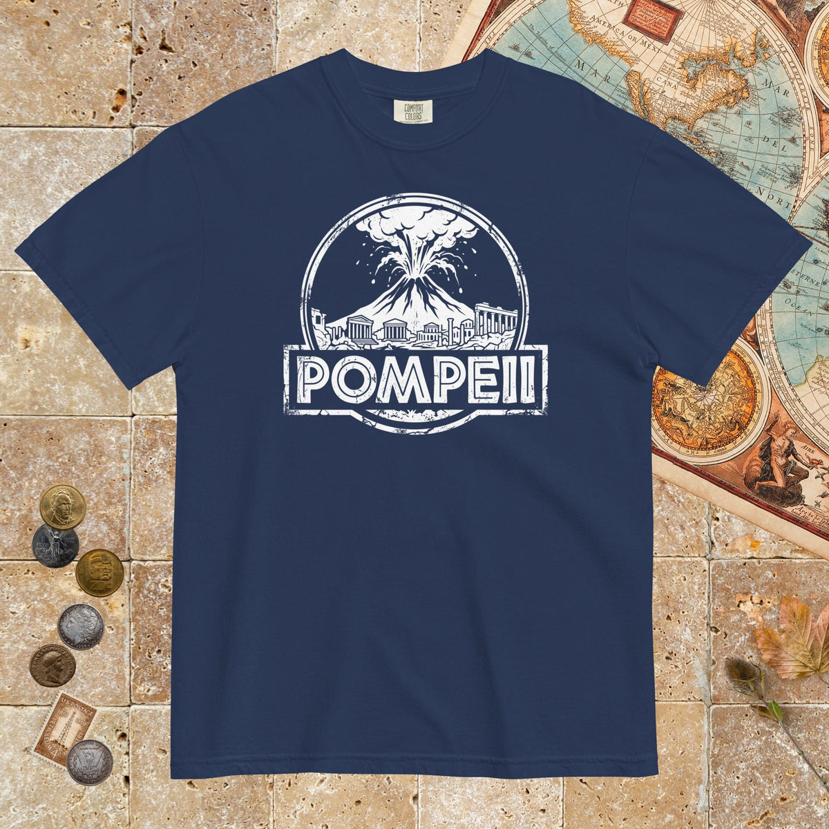 True Navy Pompeii - Premium Tee - history buff gift by HistoHead