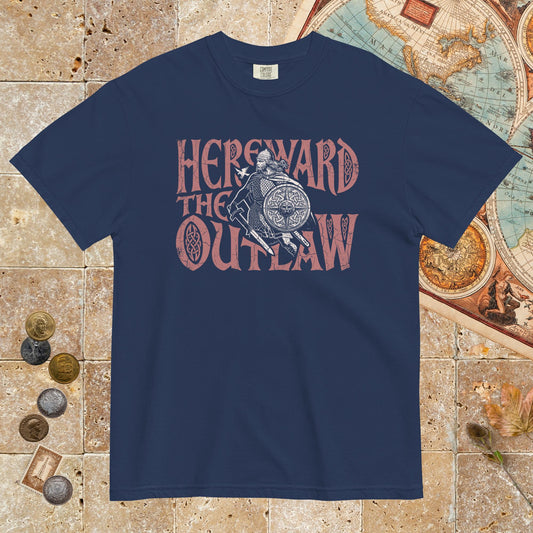 True Navy Hereward the Outlaw - Premium Tee - history buff gift by HistoHead