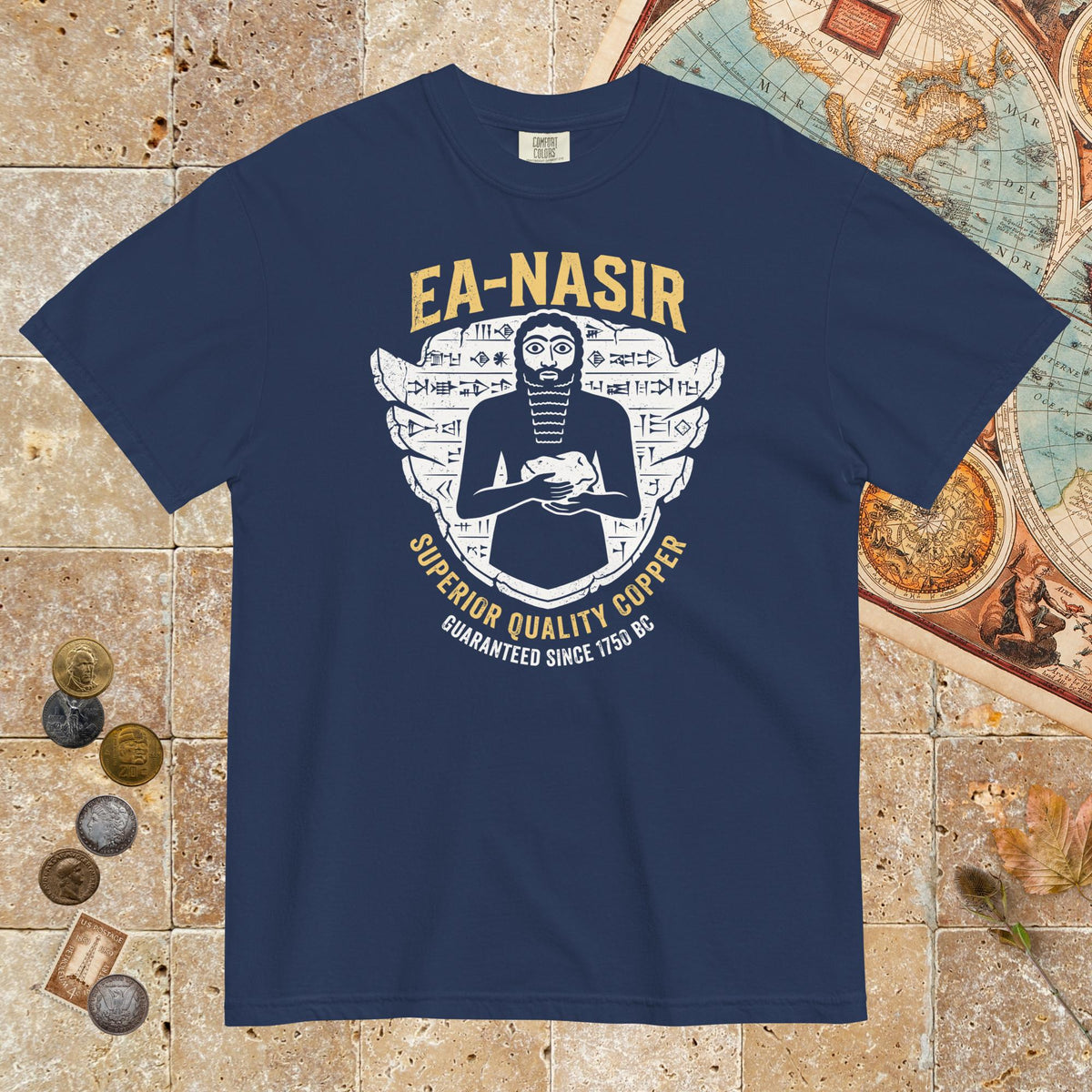 True Navy Ea-Nasir Superior Copper Guaranteed - Premium Tee - history buff gift by HistoHead