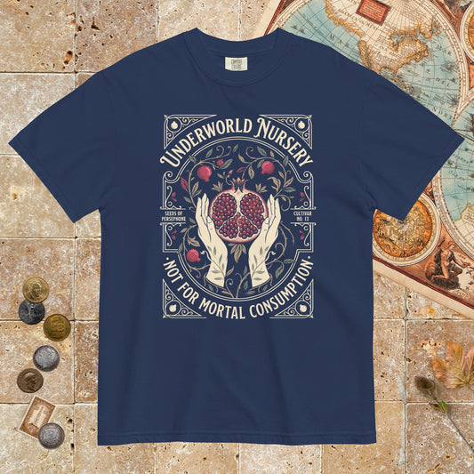 True Navy Persephone Underworld Nursery - Premium Tee - history buff gift by HistoHead