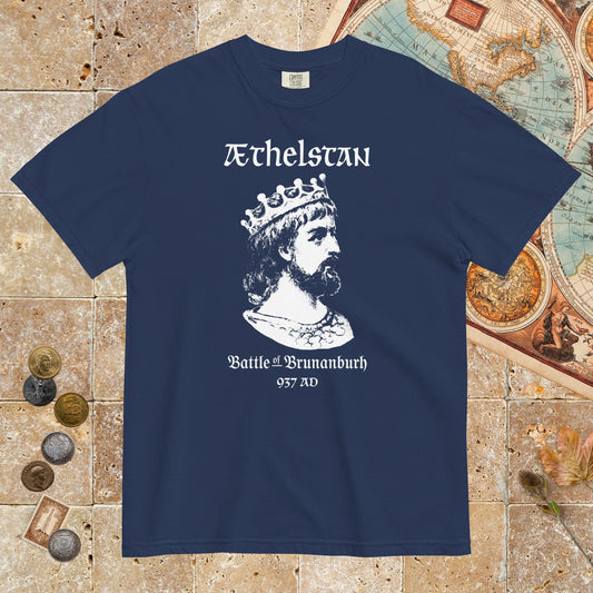 True Navy Æthelstan Battle of Brunanburh - Premium Tee - history buff gift by HistoHead