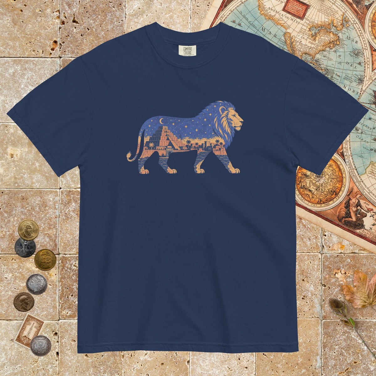 True Navy Lion of Babylon - Premium Tee - history buff gift by HistoHead
