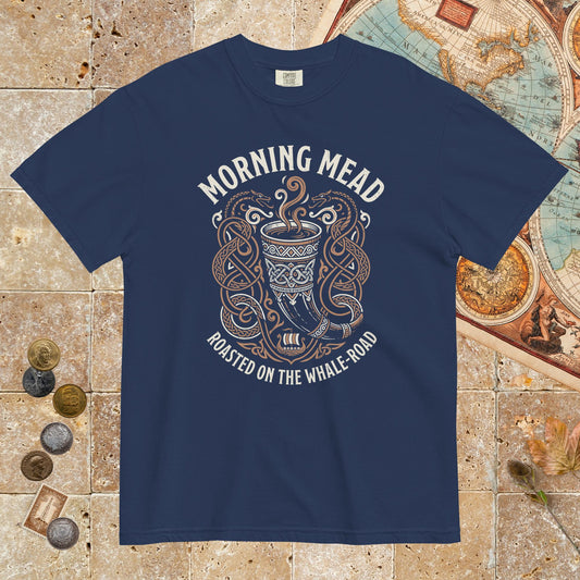 True Navy Morning Mead - Premium Tee - history buff gift by HistoHead