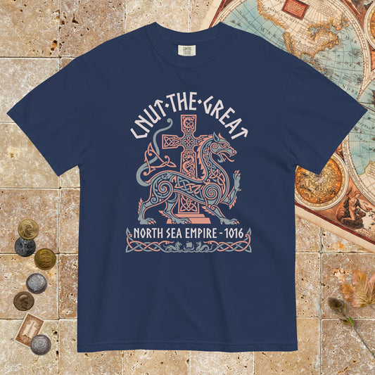 True Navy Cnut the Great - Premium Tee - history buff gift by HistoHead