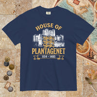 True Navy House of Plantagenet - Premium Tee - history buff gift by HistoHead