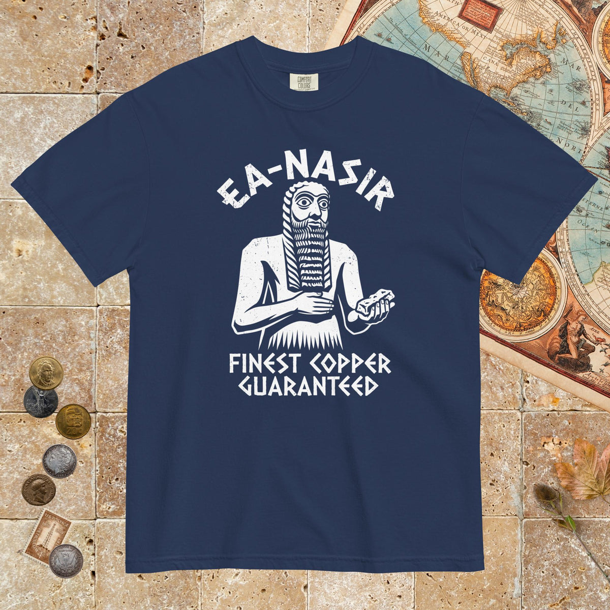 True Navy Ea-Nasir Finest Copper - Premium Tee - history buff gift by HistoHead