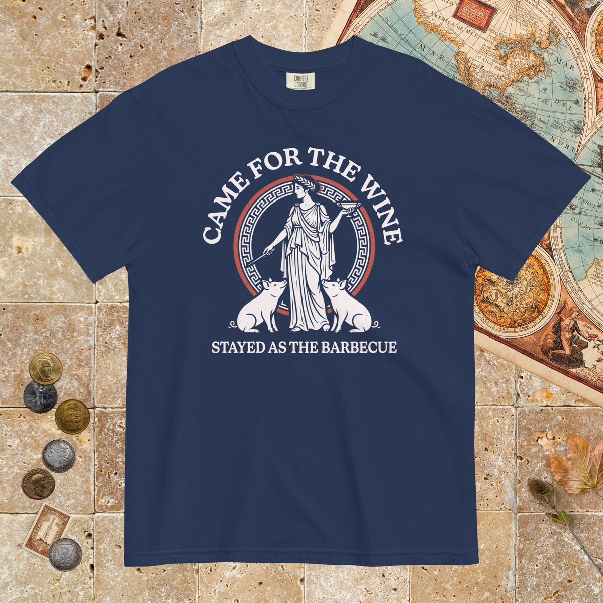 True Navy Circe Barbecue - Premium Tee - history buff gift by HistoHead
