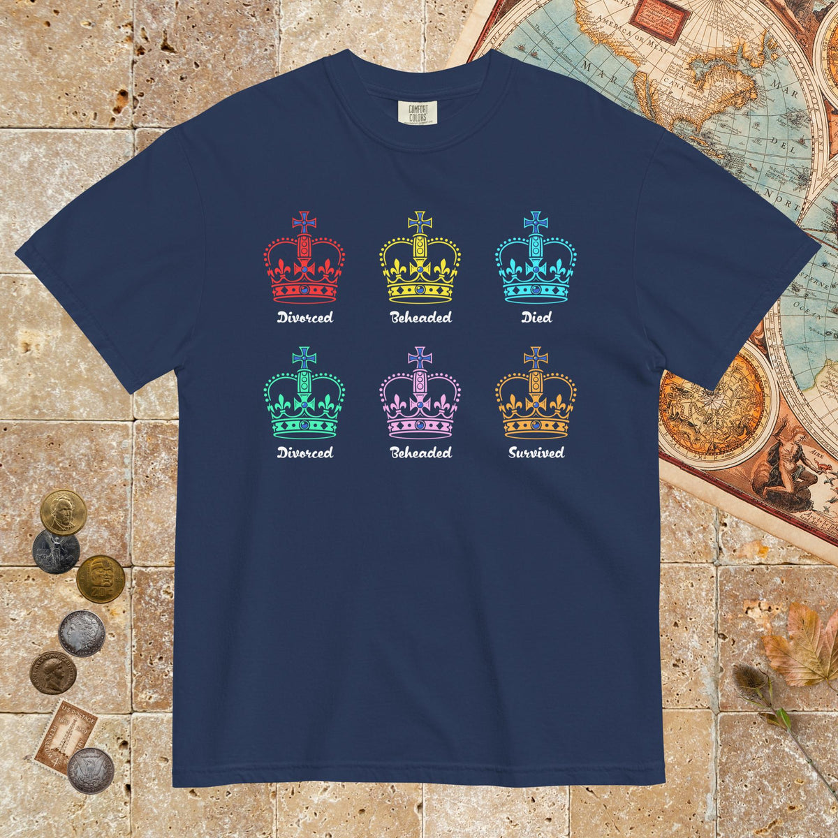 True Navy Six Queens - Premium Tee - history buff gift by HistoHead