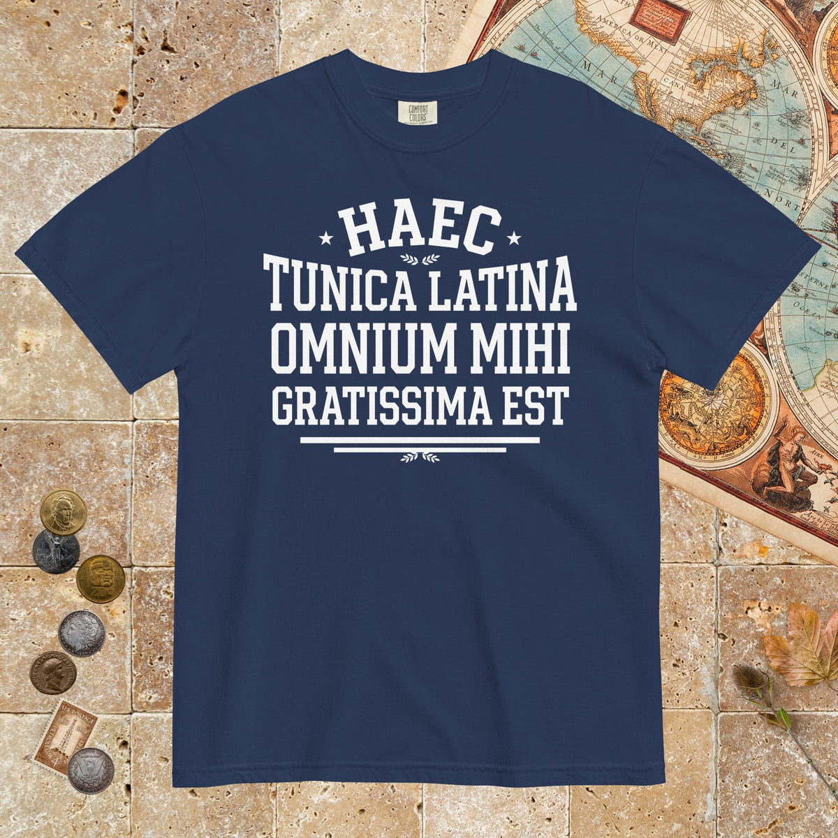 True Navy This Is My Favorite Latin Shirt - Premium Tee - history buff gift by HistoHead