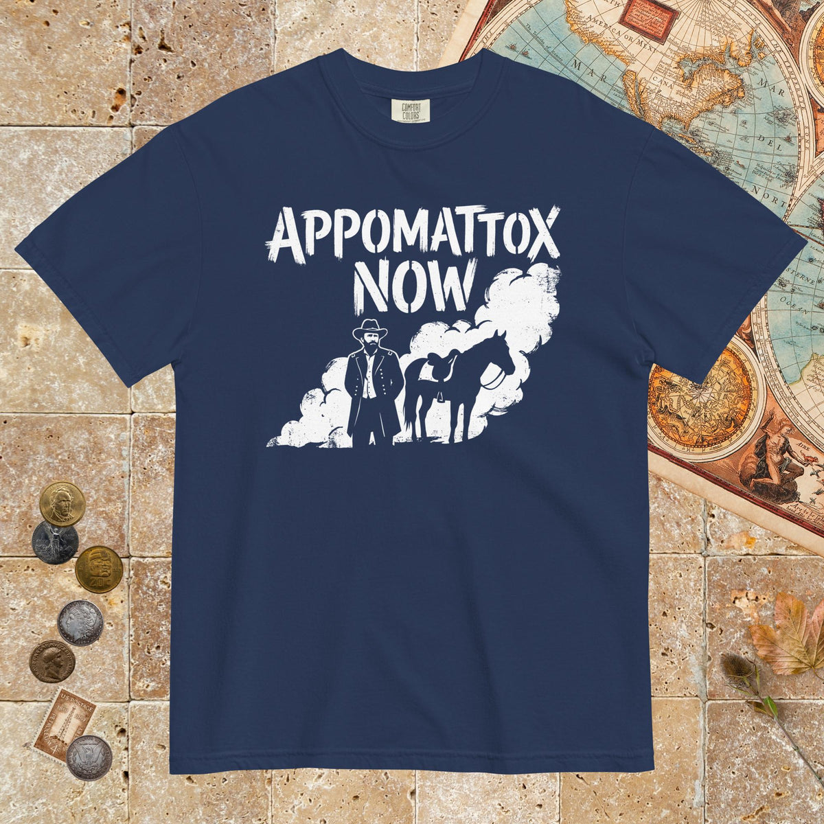 True Navy Appomattox Now - Premium Tee - history buff gift by HistoHead