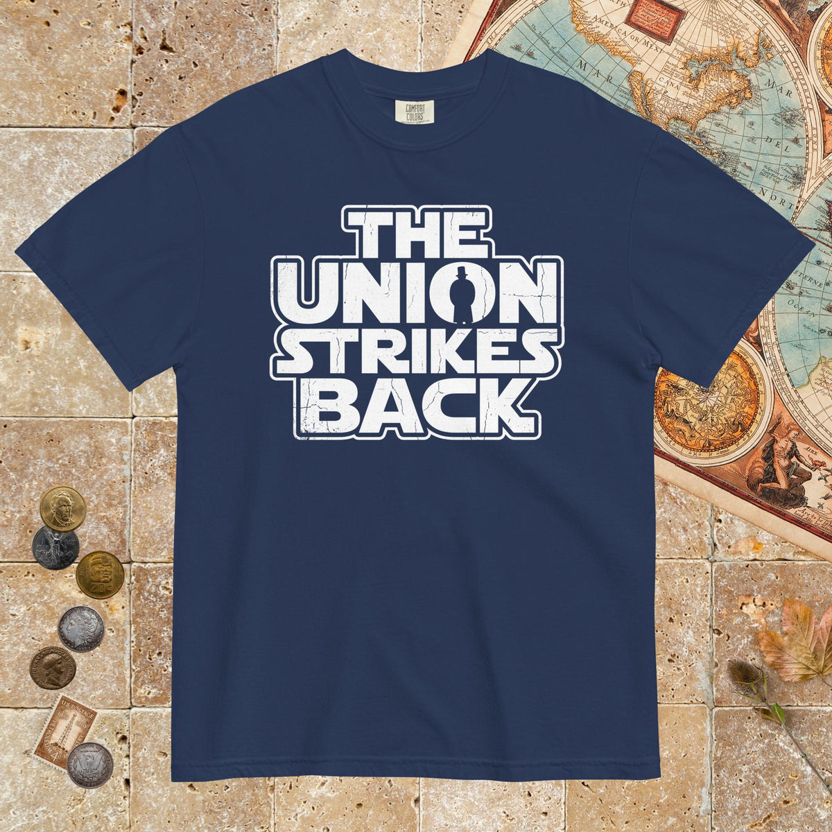 True Navy The Union Strikes Back - Premium Tee - history buff gift by HistoHead