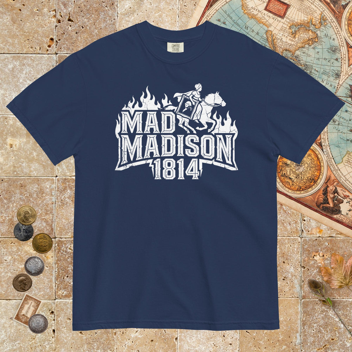 True Navy Mad Madison - Premium Tee - history buff gift by HistoHead