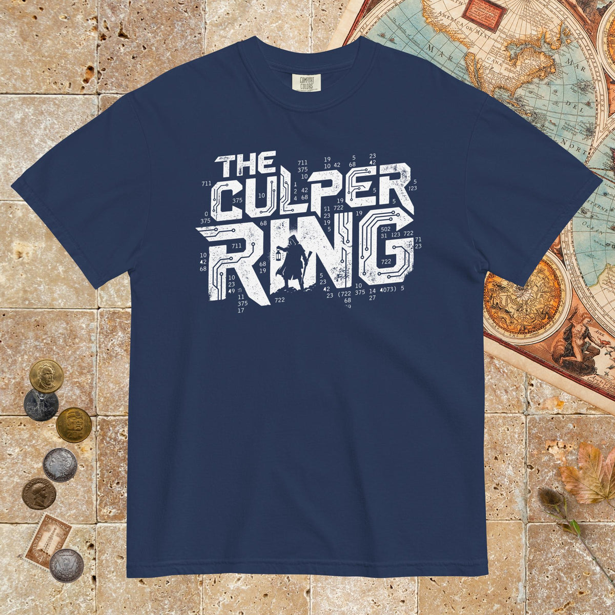 True Navy The Culper Ring - Premium Tee - history buff gift by HistoHead