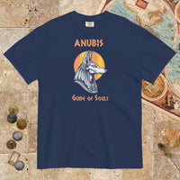 True Navy Anubis Guide of Souls - Premium Tee - history buff gift by HistoHead