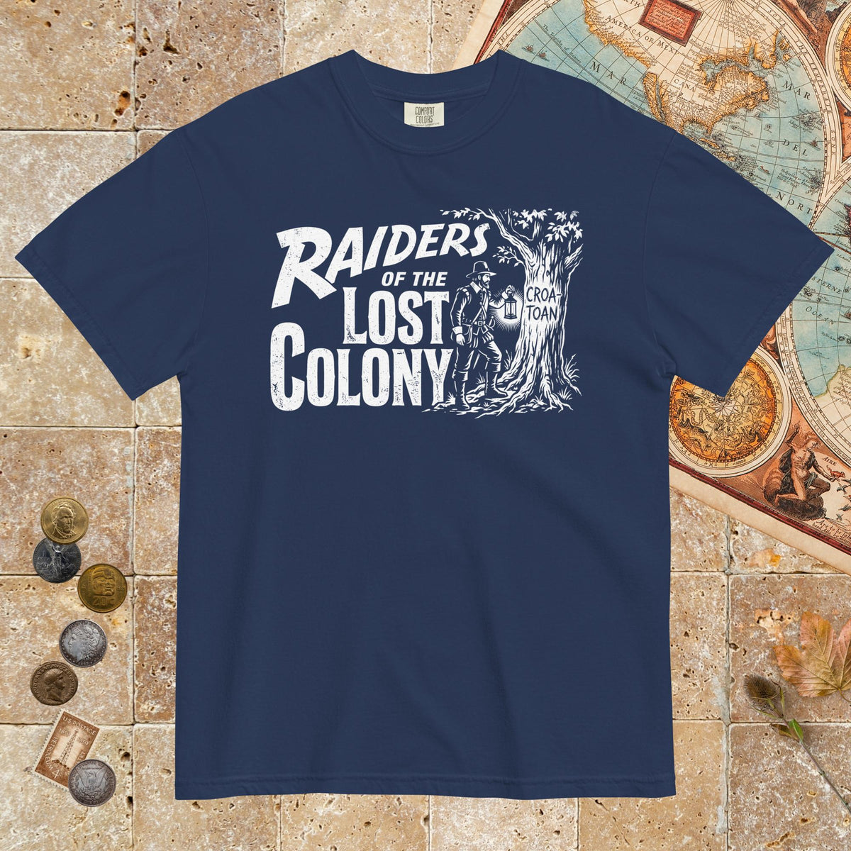 True Navy Raiders of the Lost Colony - Premium Tee - history buff gift by HistoHead