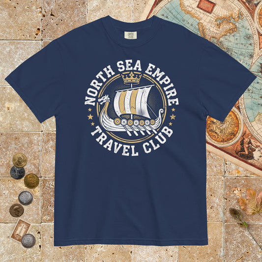 True Navy North Sea Empire Travel Club - Premium Tee - history buff gift by HistoHead