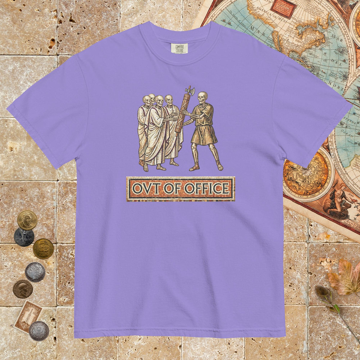 Violet Out of Office - Premium Tee - history buff gift by HistoHead