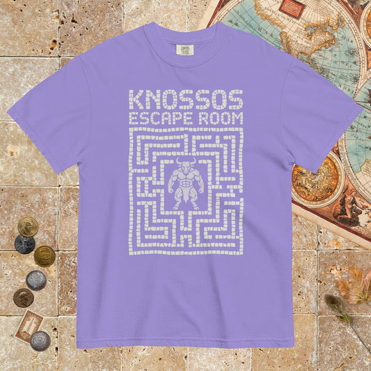 Violet Knossos Escape Room - Premium Tee - history buff gift by HistoHead