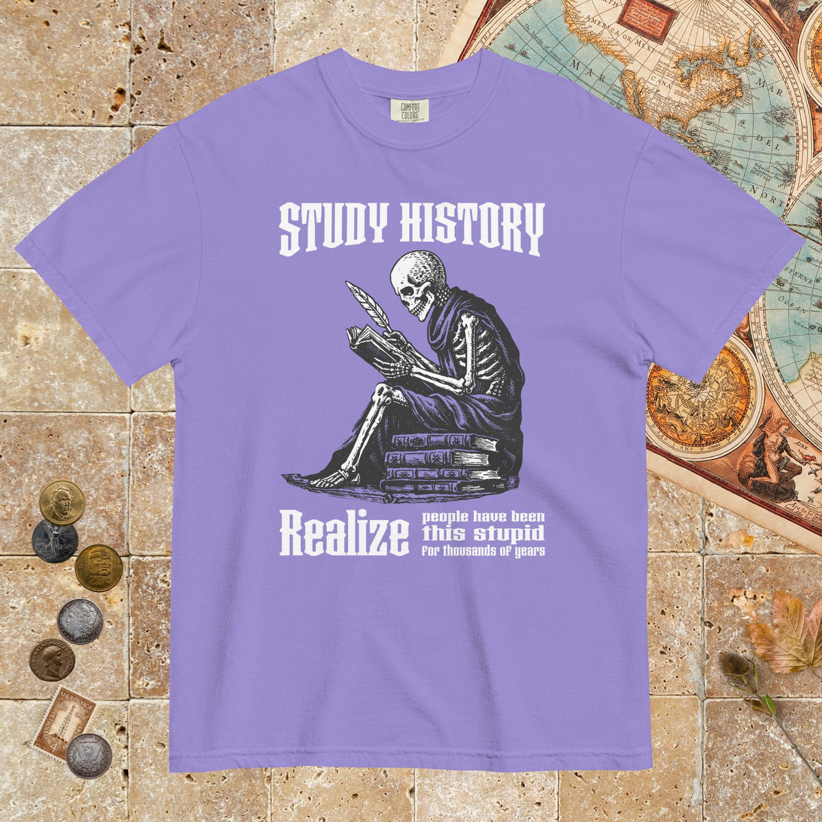 Violet Study History - Premium Tee - history buff gift by HistoHead