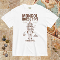 White Mongol Horde Tips - Premium Tee - history buff gift by HistoHead