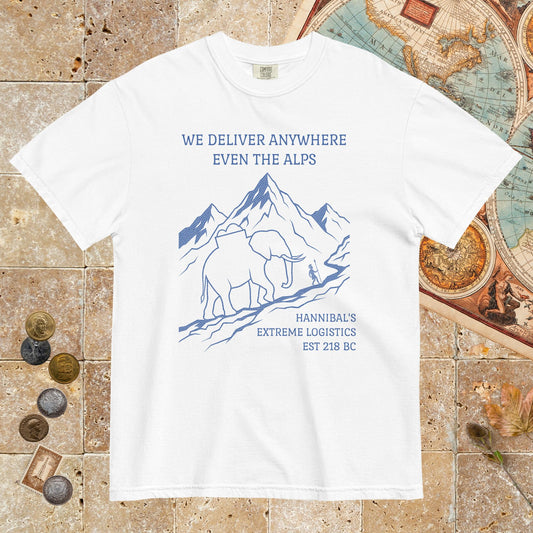 White Hannibal's Extreme Logistics - Premium Tee - history buff gift by HistoHead