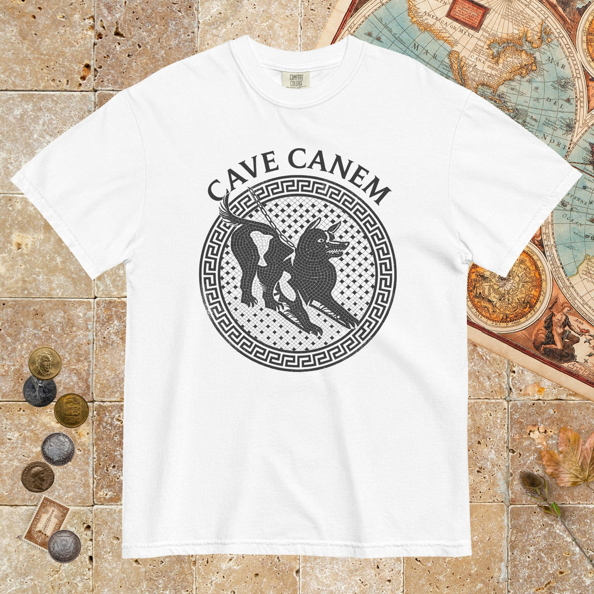 White Cave Canem - Premium Tee - history buff gift by HistoHead