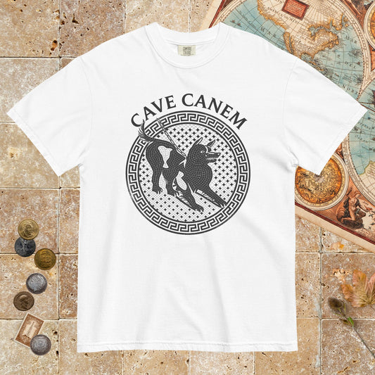 White Cave Canem - Premium Tee - history buff gift by HistoHead