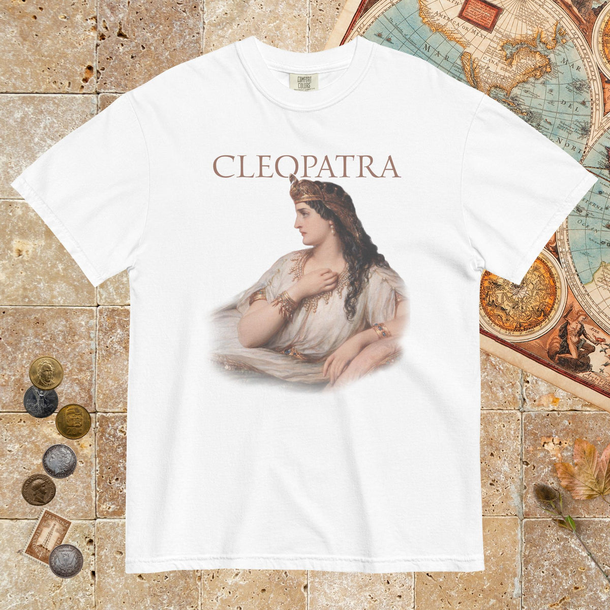 White Cleopatra Art - Premium Tee - history buff gift by HistoHead