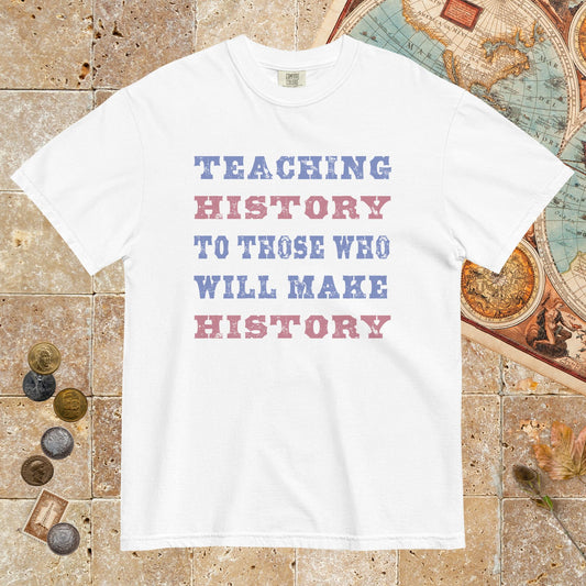 White Teaching History - Premium Tee - history buff gift by HistoHead