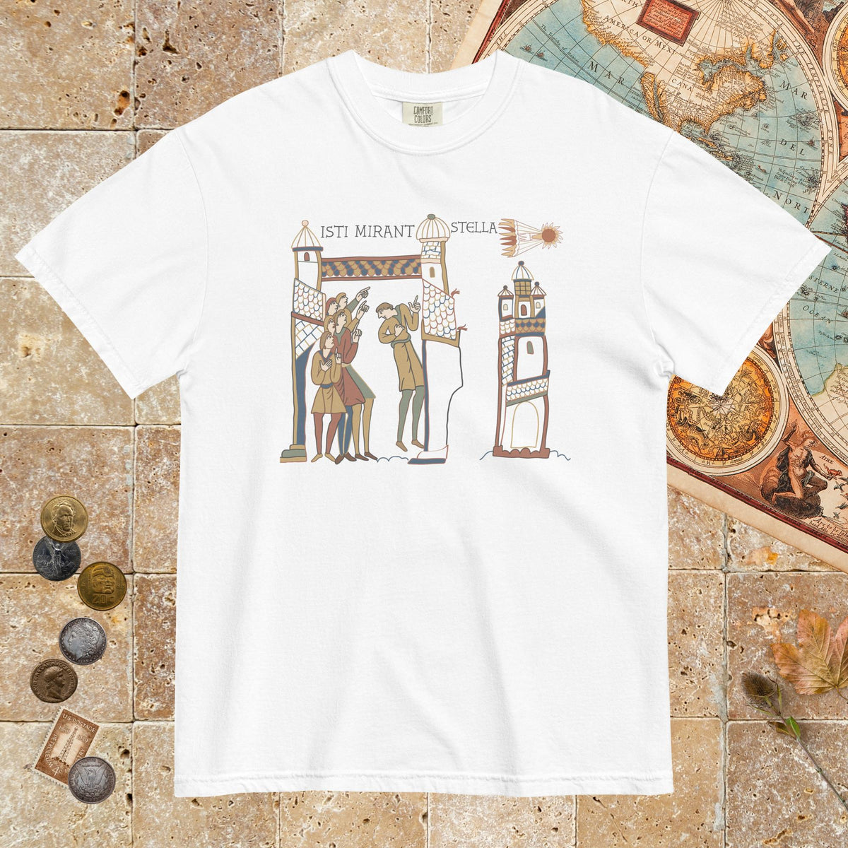 White Isti Mirant Stella - Premium Tee - history buff gift by HistoHead