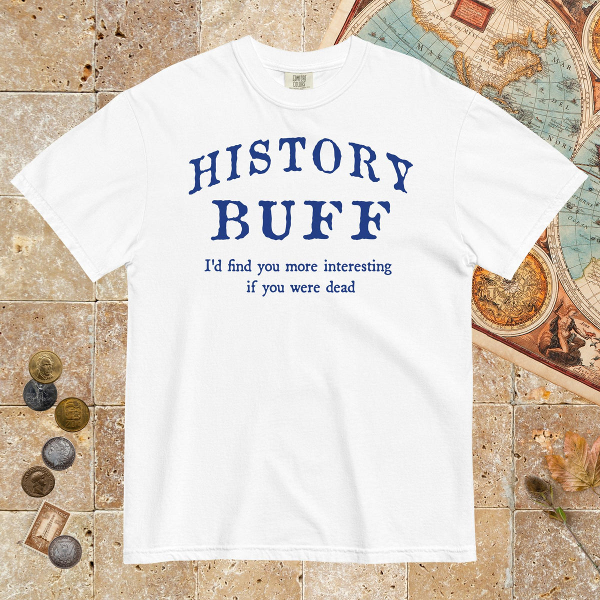 White History Buff - Premium Tee - history buff gift by HistoHead