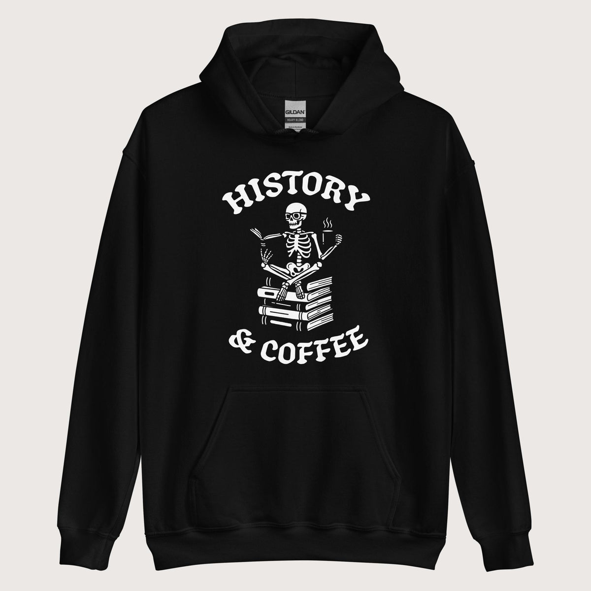 Black History & Coffee Hoodie - history buff gift by HistoHead