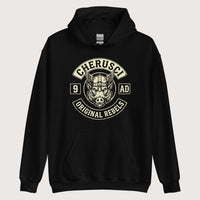 Black Cherusci Original Rebels Hoodie - history buff gift by HistoHead