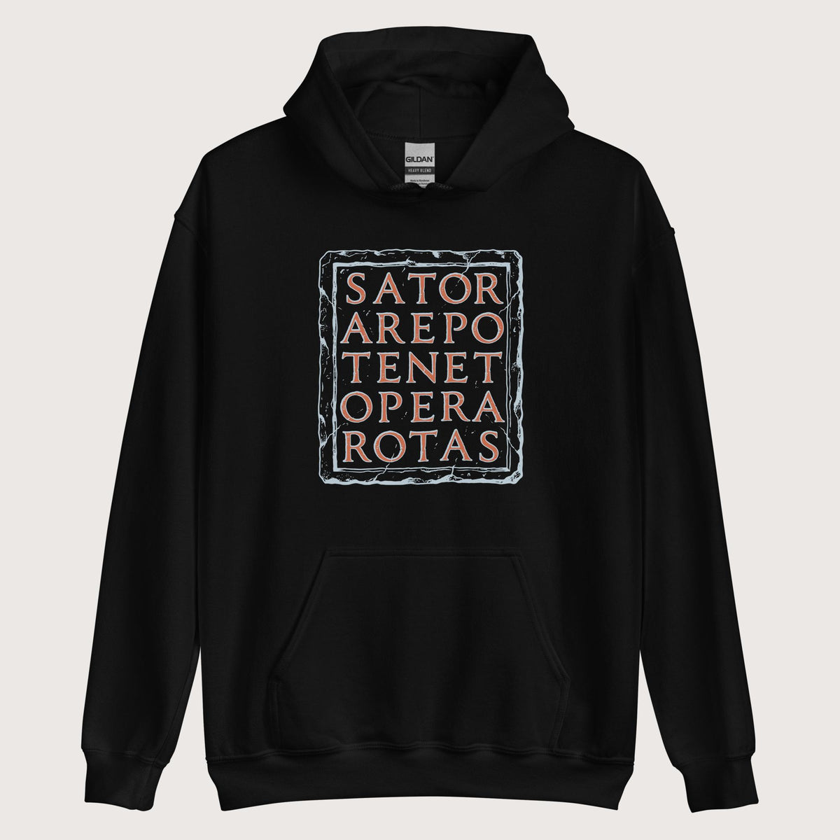 Black Sator Rotas Hoodie - history buff gift by HistoHead