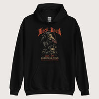 Black Black Death European Tour Hoodie - history buff gift by HistoHead