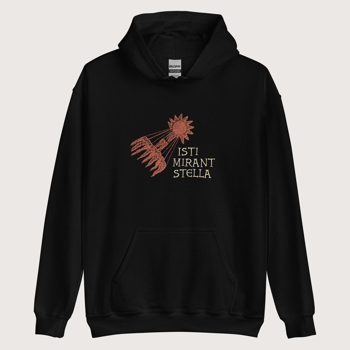 Black Stella Hoodie - history buff gift by HistoHead