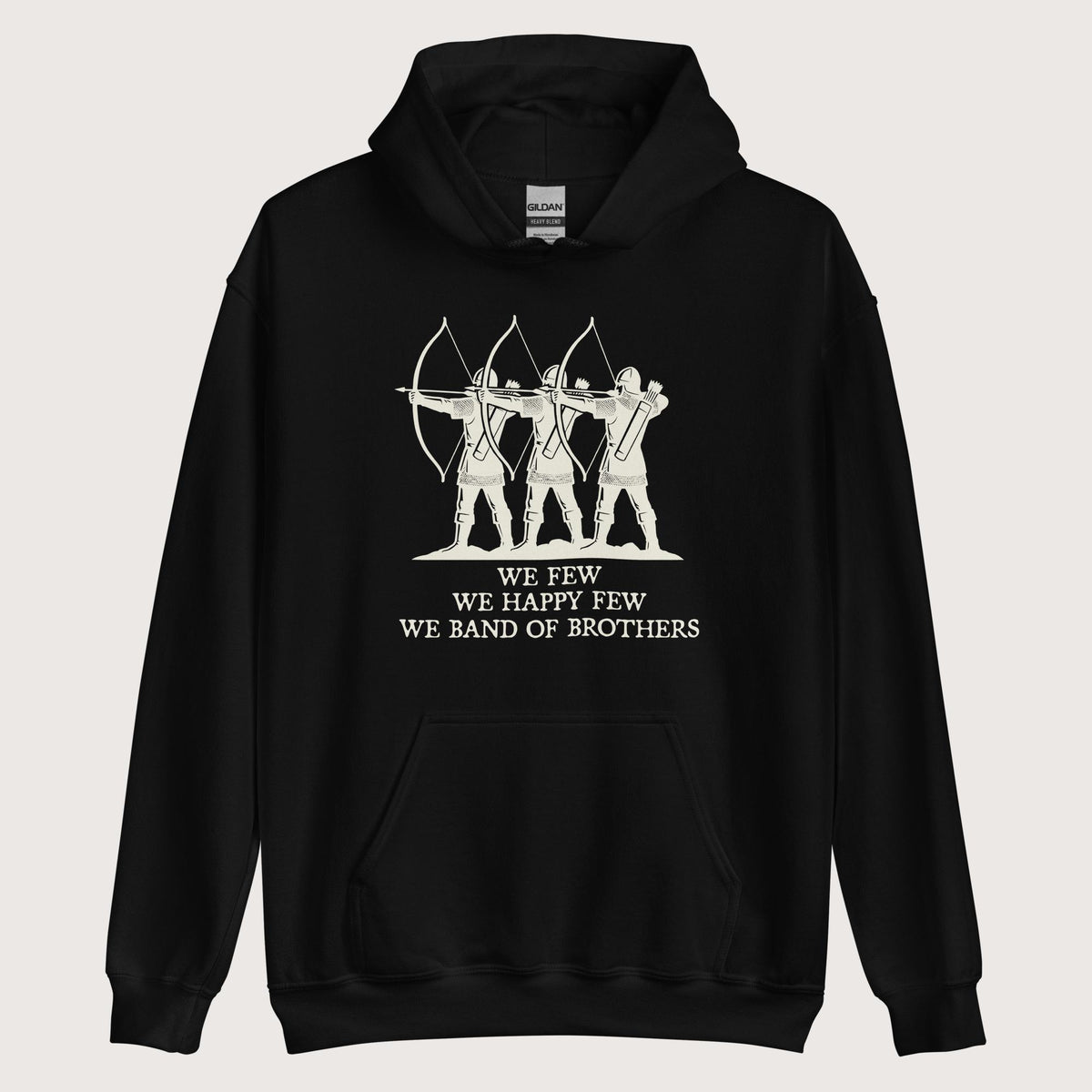 Black Band of Brothers Hoodie - history buff gift by HistoHead