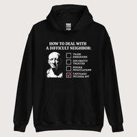 Black Cato's Foreign Policy Hoodie - history buff gift by HistoHead
