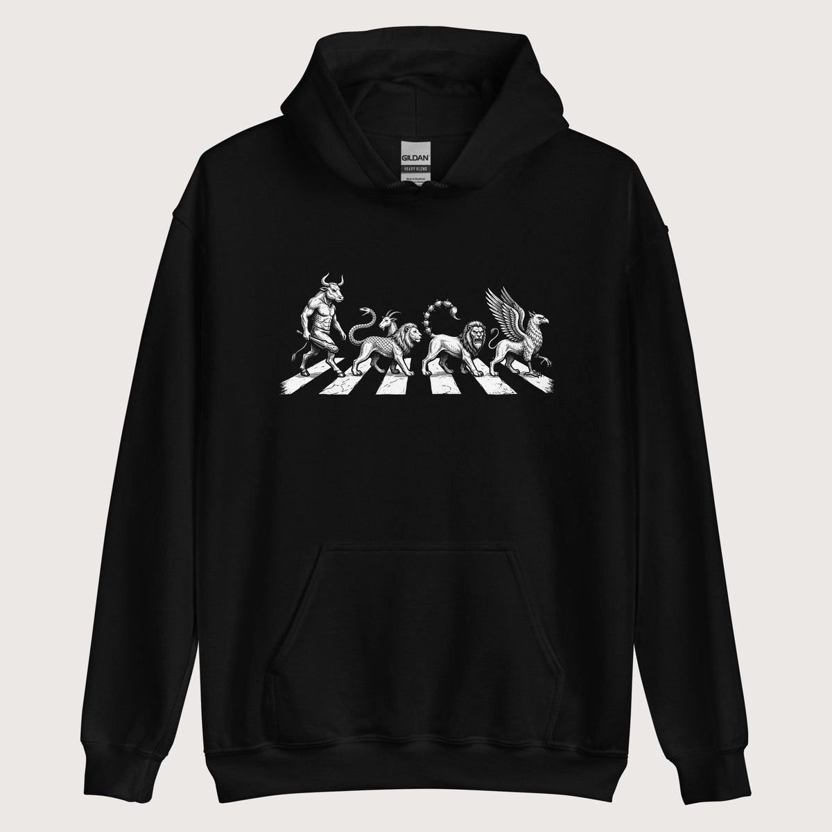 Black Beast Road Hoodie - history buff gift by HistoHead
