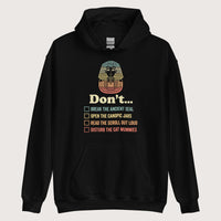 Black King Tutankhamun Advice Hoodie - history buff gift by HistoHead
