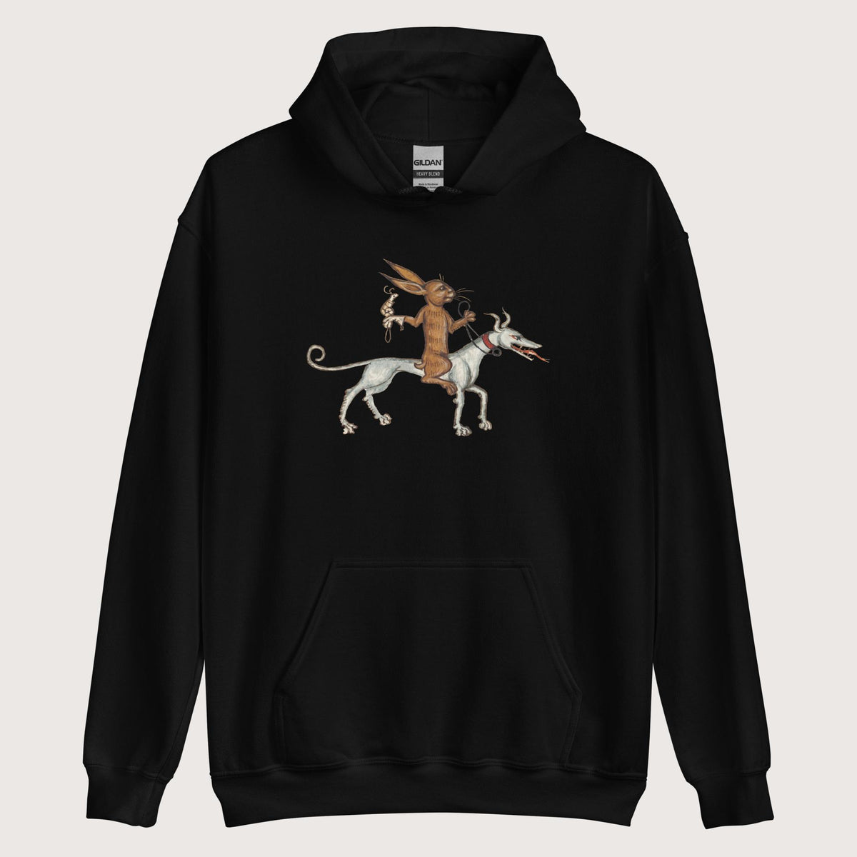 Black On a Quest Hoodie - history buff gift by HistoHead