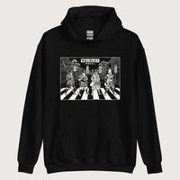 Black Sengoku Road Hoodie - history buff gift by HistoHead