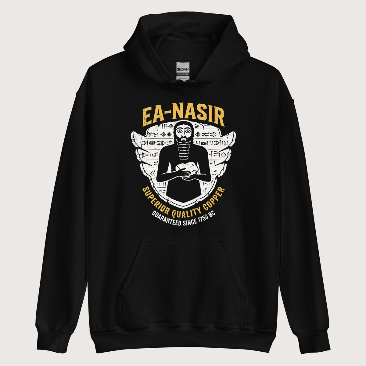 Black Ea-Nasir Superior Copper Guaranteed Hoodie - history buff gift by HistoHead