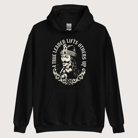 Black Vlad the Impaler True Leader Hoodie - history buff gift by HistoHead
