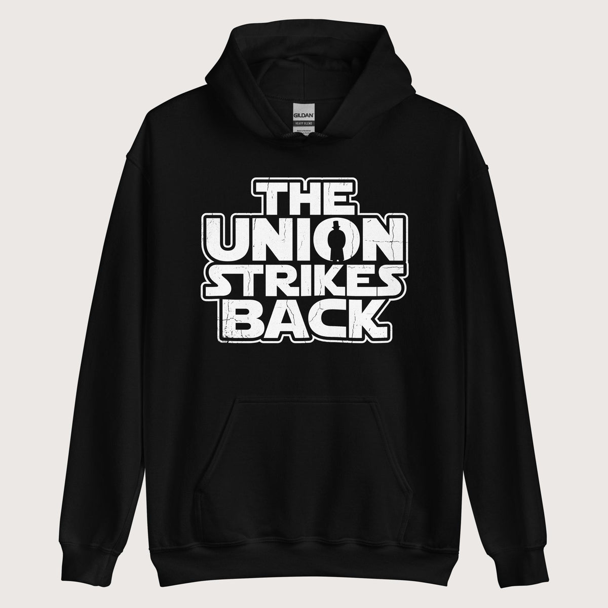 Black The Union Strikes Back Hoodie - history buff gift by HistoHead
