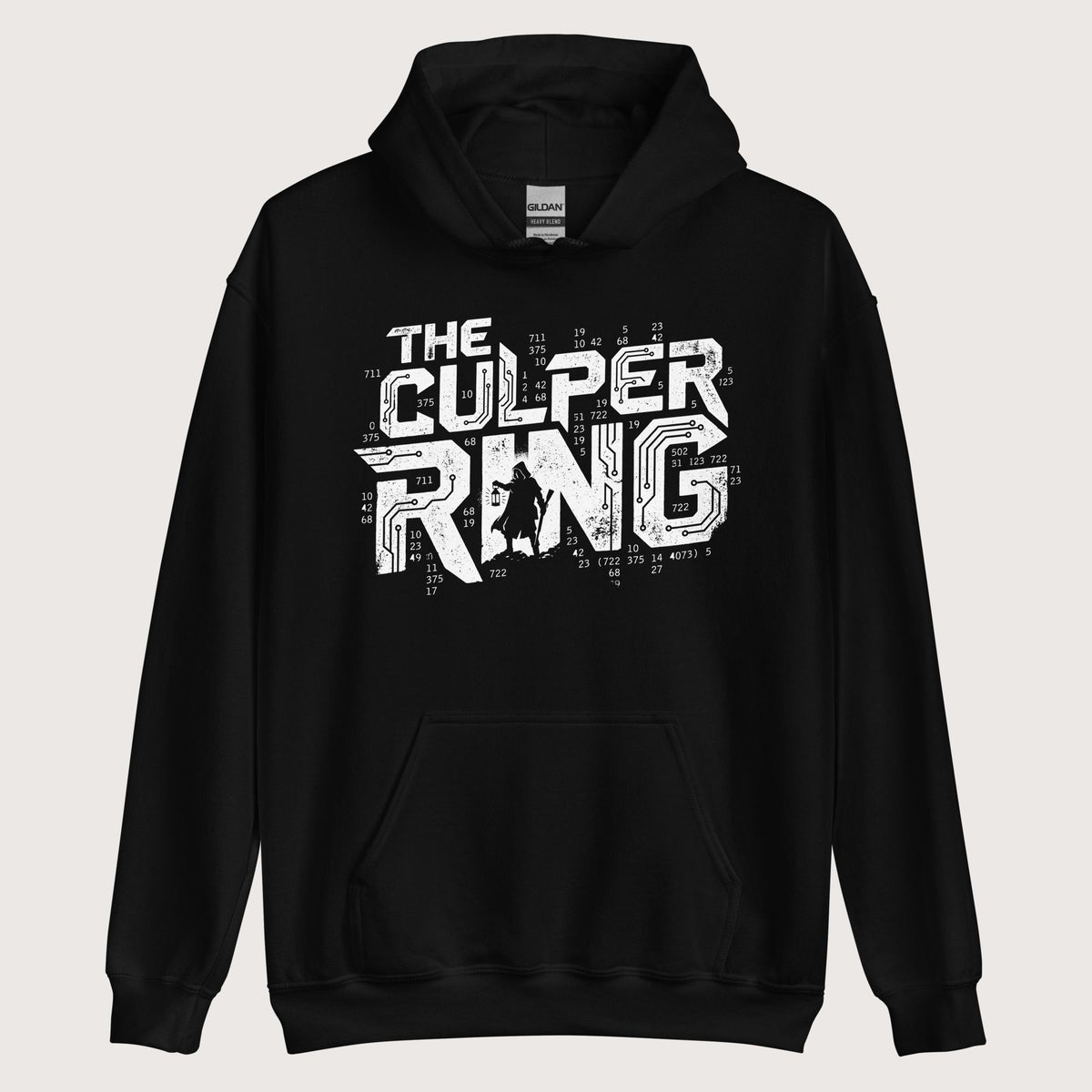 Black The Culper Ring Hoodie - history buff gift by HistoHead